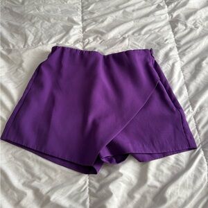 Lena Vibrant Purple Women's Skorts